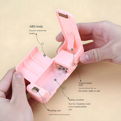 Mini Sealing Machine: Portable Plastic Snacks Sealer Artifact
