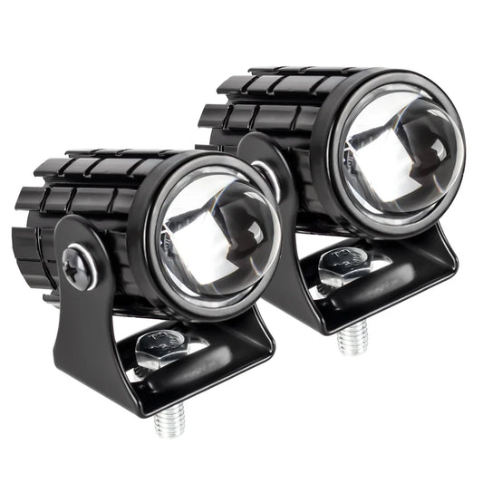 Motorcycle LED Fog Light Projector Lens 6000K IP65