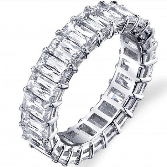 Promise Marquise Cut 3ct Simulated Diamond Ring in 925 Sterling Silver for Women Elegant Engagement and Wedding Jewelry Gift