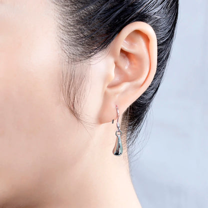 Elegant 925 Sterling Silver Water Drop Jewelry Set for Women Fashion Wedding Party Gifts
