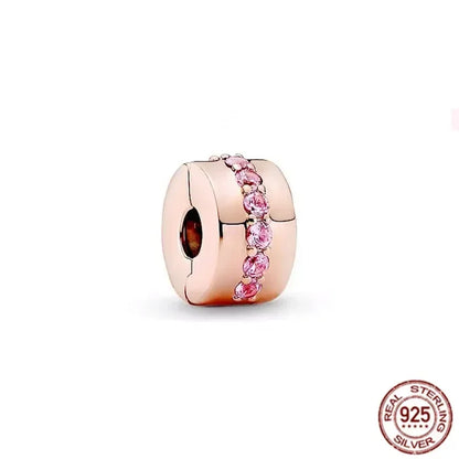 Original 925 Sterling Silver Ocean Pearl Shell Octopus Charm Bead Jewelry Set for Summer Romantic Style