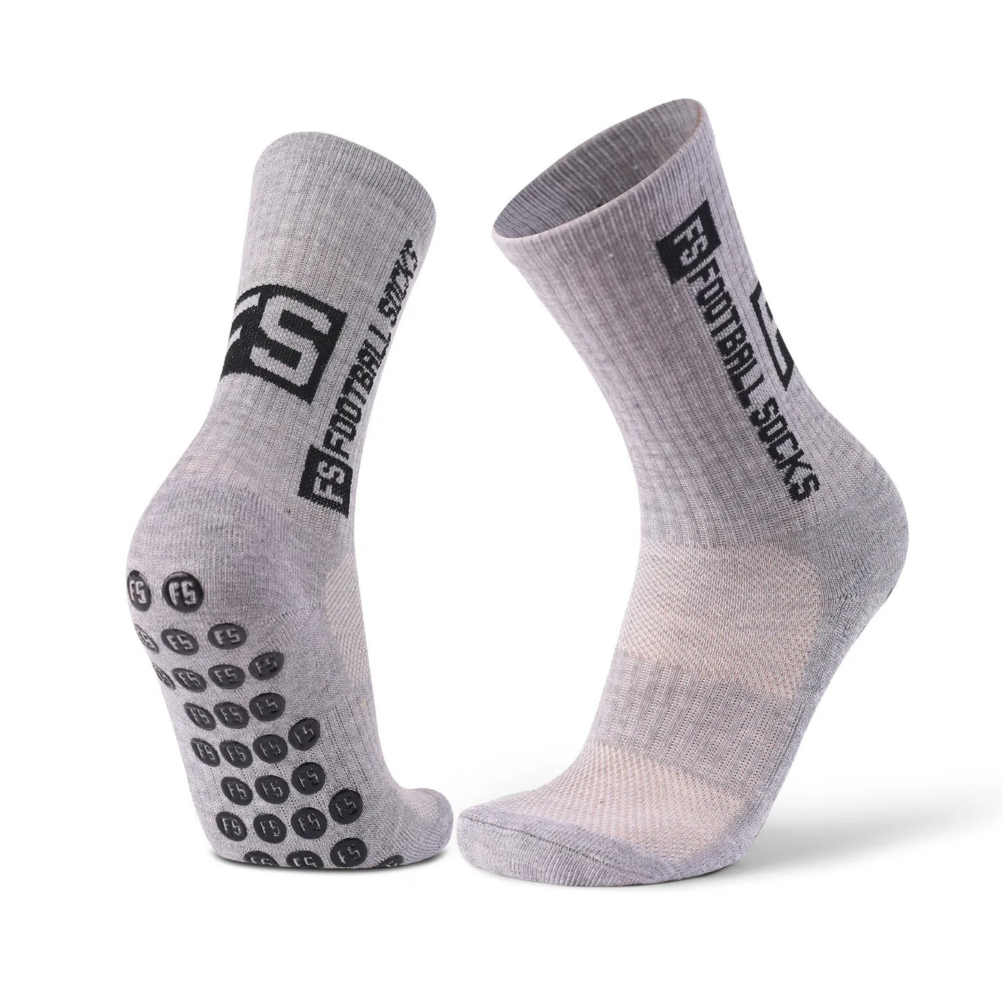 Anti Slip Mid Calf Sports Socks For Men Sizes EU39 45