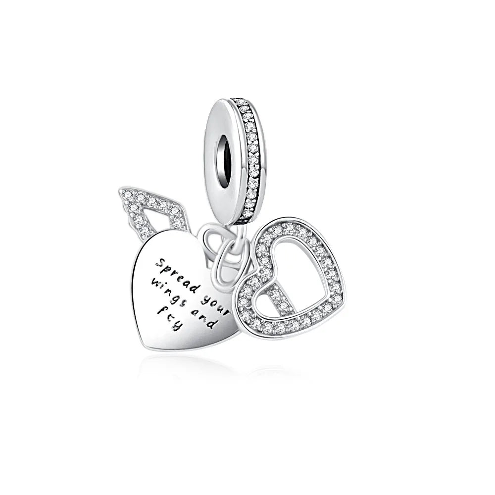 2025 Hot Selling Firefly Cross Tower DIY Charm 925 Sterling Silver Bead Jewelry for Women