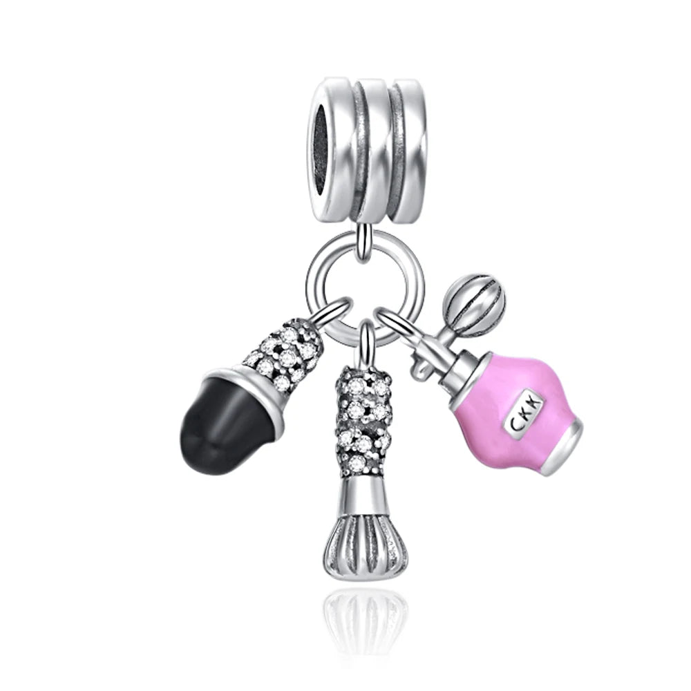 925 Sterling Silver Charm Bracelet Elegant Women's Jewelry Accessory for Every Occasion B669