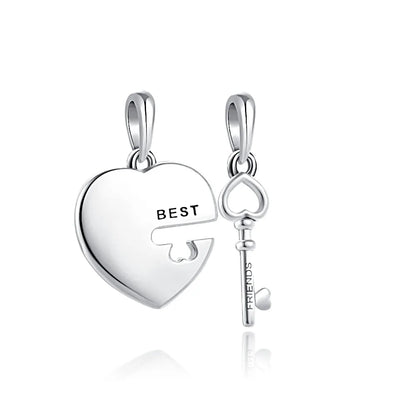 Exquisite 925 Silver Car Bead Cross Pendant for European Bracelets Stylish DIY Jewelry for Women
