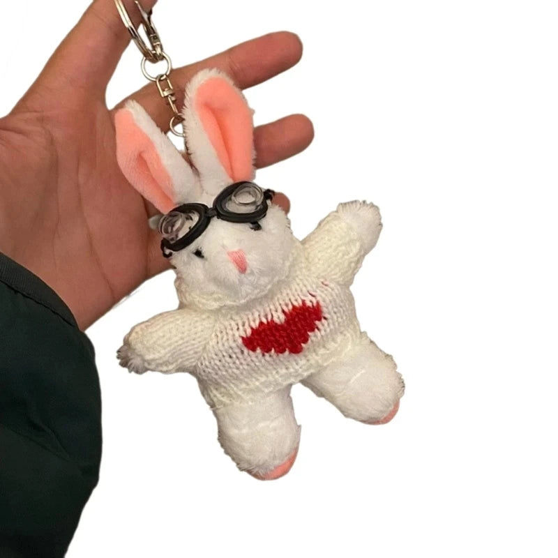 Mini Bear Toy Jewelry Holder - Stylish Hanging Accessory Organizer by JAVRICK