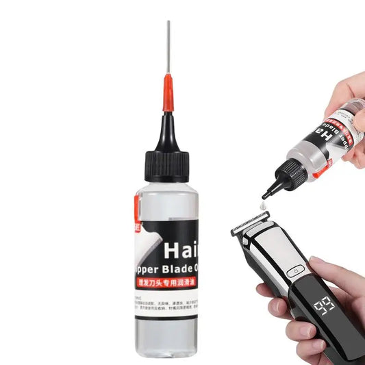 Premium Odorless Barber Hair Trimmer Oil 60ml - Reduces Friction for Clippers and Shavers