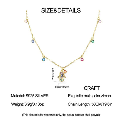 925 Sterling Silver Firefly Heart Zircon Pendant Necklace for Women Anniversary Birthday Gifts PAN012