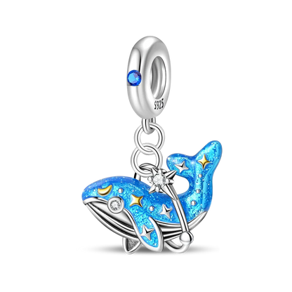 925 Sterling Silver Animal Charms Set Elephant Chameleon Fish Cat Beads for DIY Bracelets Pendant Fine Jewelry Gift