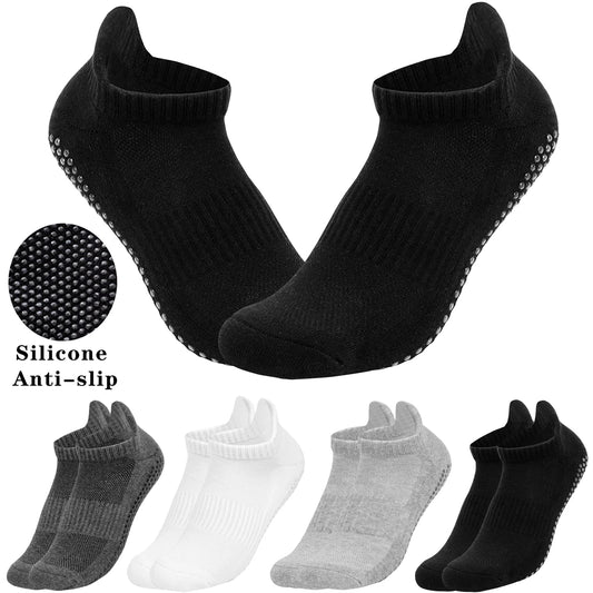 Thick Cotton Non Slip Yoga Socks For Women And Men Grip