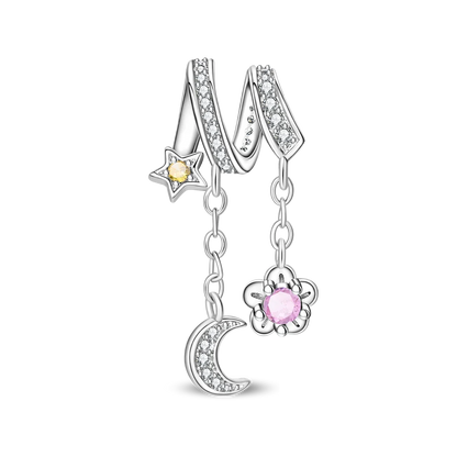 925 Sterling Silver Animal Charms Set Elephant Cat Capybara Swan Zircon Beads for DIY Necklace and Bracelet Jewelry Gift