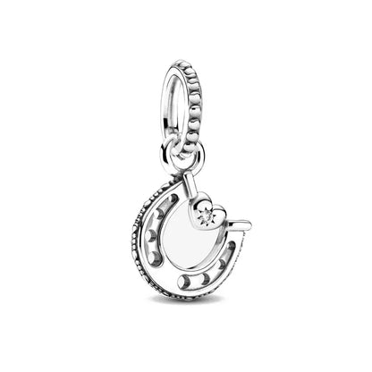 European Mother's Day Key Lock Tower Family Tree DIY Charm Bead for 925 Sterling Silver Bracelet Necklace Jewelry for Women