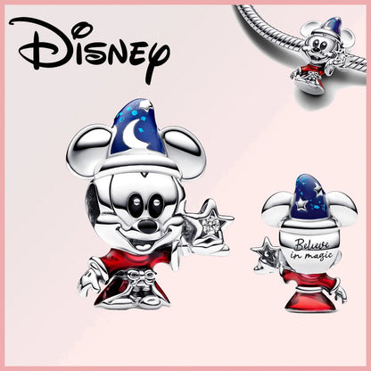 Disney 925 Sterling Silver Stitch Minnie Winnie Dangle