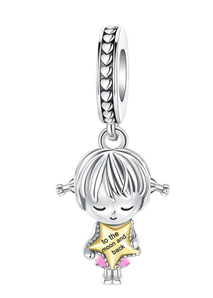 Festive Charm 925 Sterling Silver Christmas Bell Trojan Candy Zircon Bead for Bracelet and Necklace DIY Fine Jewelry Gift