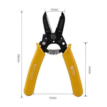BST-5023 Precision Wire Stripper - User-Friendly Tool for 20-30 AWG Copper Cables