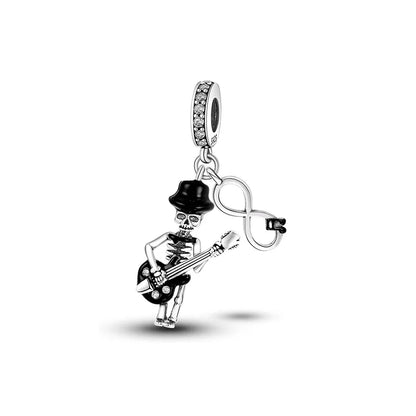 Sunflower Evil Eye Charm 925 Silver Plated Bead for DIY Bracelets Women's Jewelry B2975