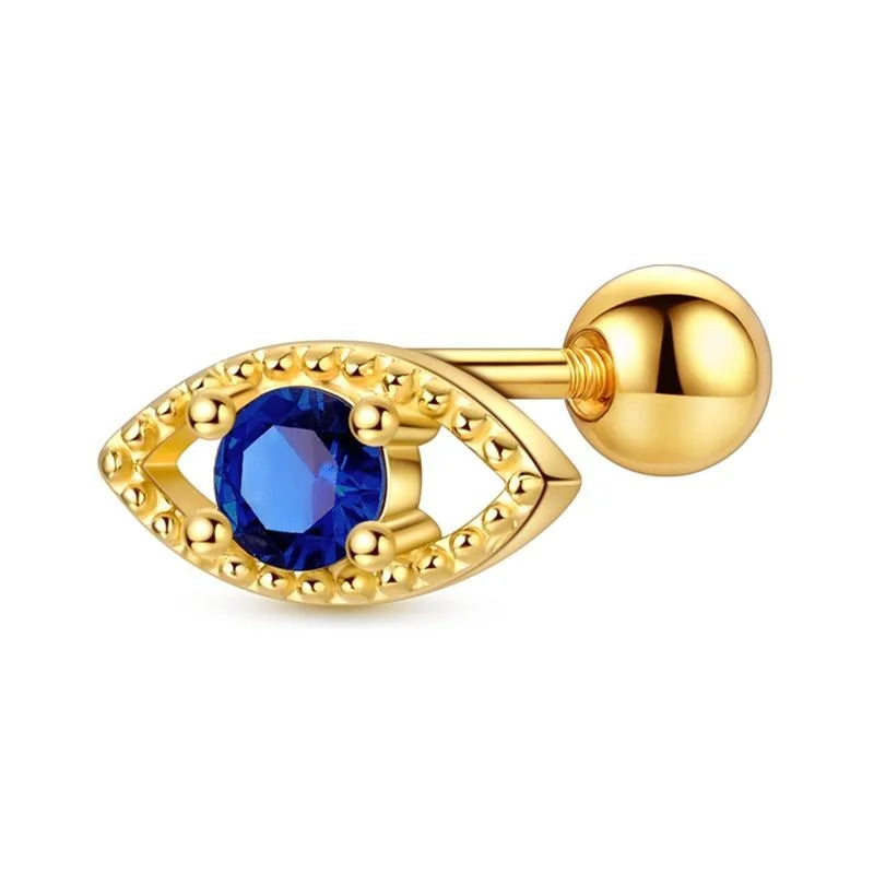 925 Sterling Silver Blue Evil Eye Jewelry Set With Zircon Charms Pendant Ring Earrings For Bracelet Necklace Gift