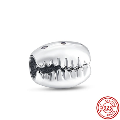 Silver Animal Hearts Infinity Crown Bead Charms Bracelet for Women 925 Sterling Silver Jewelry Y384