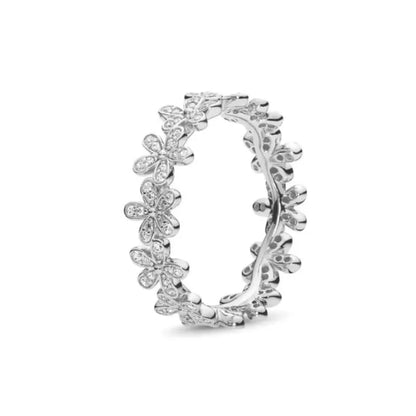 Elegant 925 Sterling Silver Zircon Ring for Women Mother's Day Gift B4979
