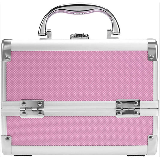 Portable Aluminum Cosmetic Storage Case Artist Toolbox