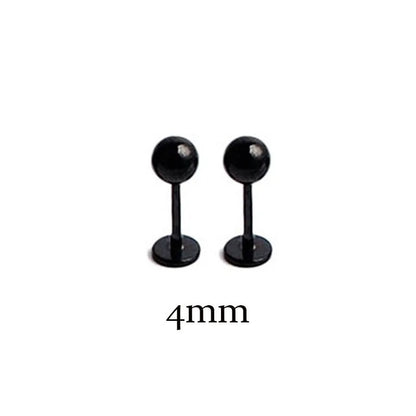 Stainless Steel Tragus Helix Ball Studs Set for Men and Women Body Piercing Jewelry