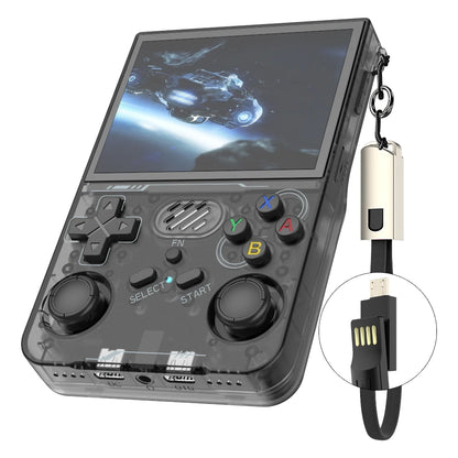 BOYHOM R36XX Retro Handheld Game Console Over 15,000 Built In Games 3.5 Inch Screen WiFi Open Source 64GB Storage Expandable to 256GB 2025 New Version