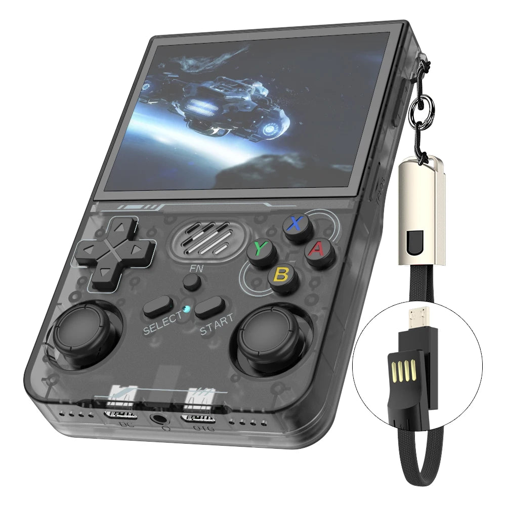BOYHOM R36XX 3.5 Inch IPS Portable Handheld Game Console Linux Built In WiFi Retro 15000 Plus Games Type C Rechargeable Birthday Gift
