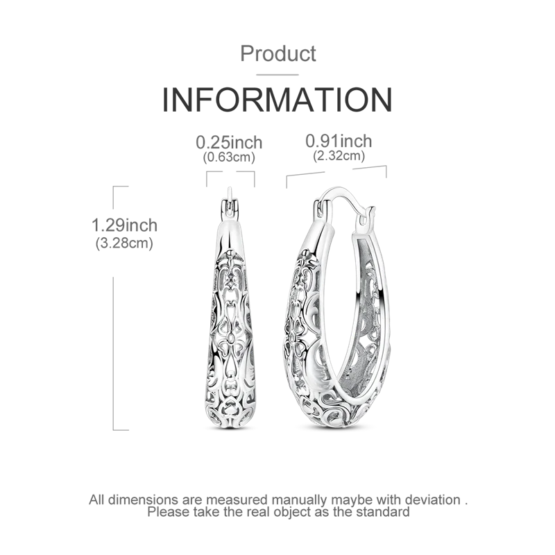 Original 925 Sterling Silver Tassel Earrings for Women Zircon Sparkling Pave Hoop Studs Anniversary Jewelry Gift KTE469