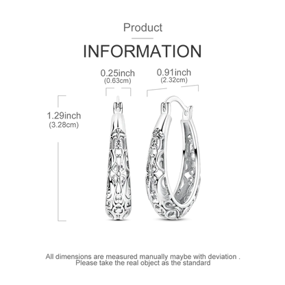 Original 925 Sterling Silver Tassel Earrings for Women Zircon Sparkling Pave Hoop Studs Anniversary Jewelry Gift KTE469