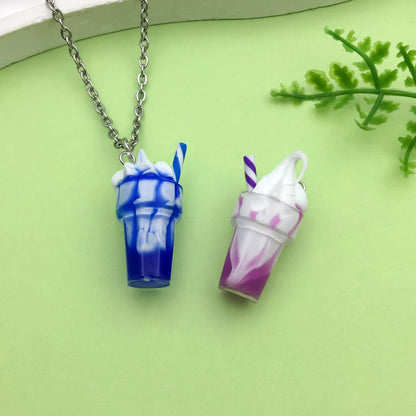 3D Ice Cream Resin Charms Set for DIY Jewelry Crafting