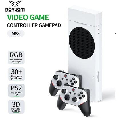 BOYHOM M88 Retro Handheld Console 2x Cortex A75 6x Cortex A55 Mali G52 20000 Plus Games Plug And Play PS2 PS1 Saturn Dreamcast N64