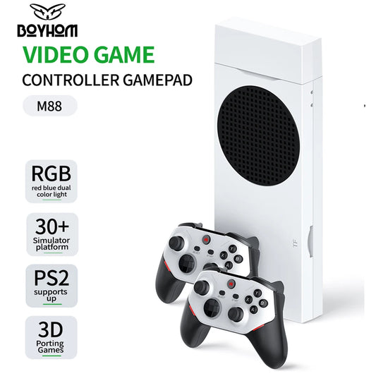 BOYHOM M88 Retro Handheld Console 2x Cortex A75 6x Cortex A55 Mali G52 20000 Plus Games Plug And Play PS2 PS1 Saturn Dreamcast N64