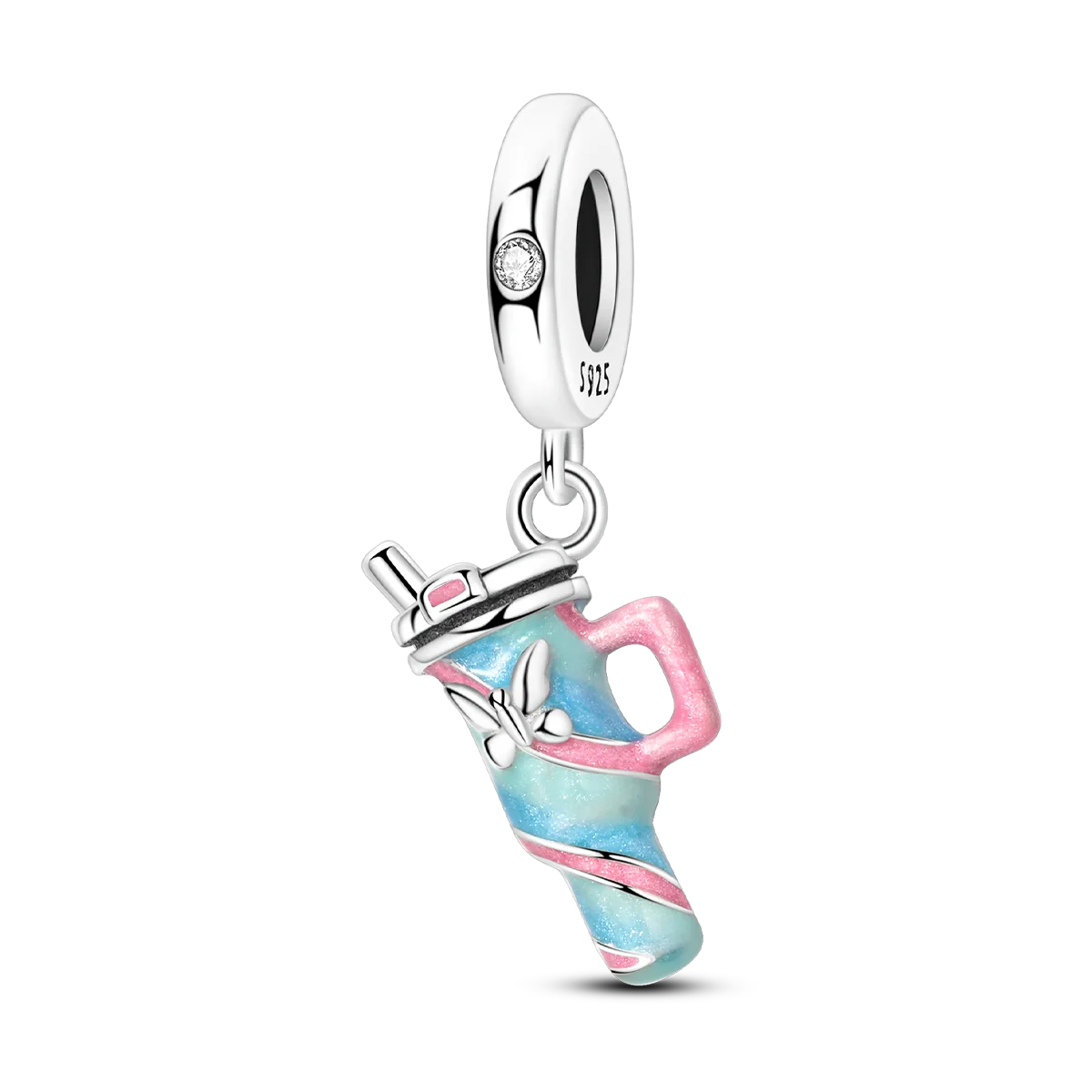 Elegant 925 Sterling Silver Turtle Pendant Beads for Bracelets KSC286