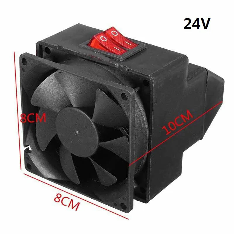 12V/ 24V 300W PTC Car Electric Heater Fan for Warm Interior 24V CN