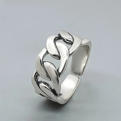 BF Club 925 Sterling Silver Rings for Women Simple Gold Star Fashion Jewelry Silver resizable