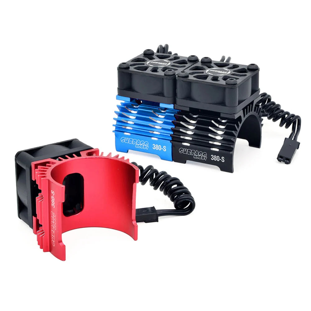SURPASS HOBBY RC Motor Fan Cooling Heatsink for 380 390 540 550