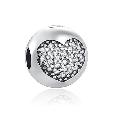 European 925 Sterling Silver Family Tree Charms with Zircon Beads for DIY Bracelets and Necklaces for Women