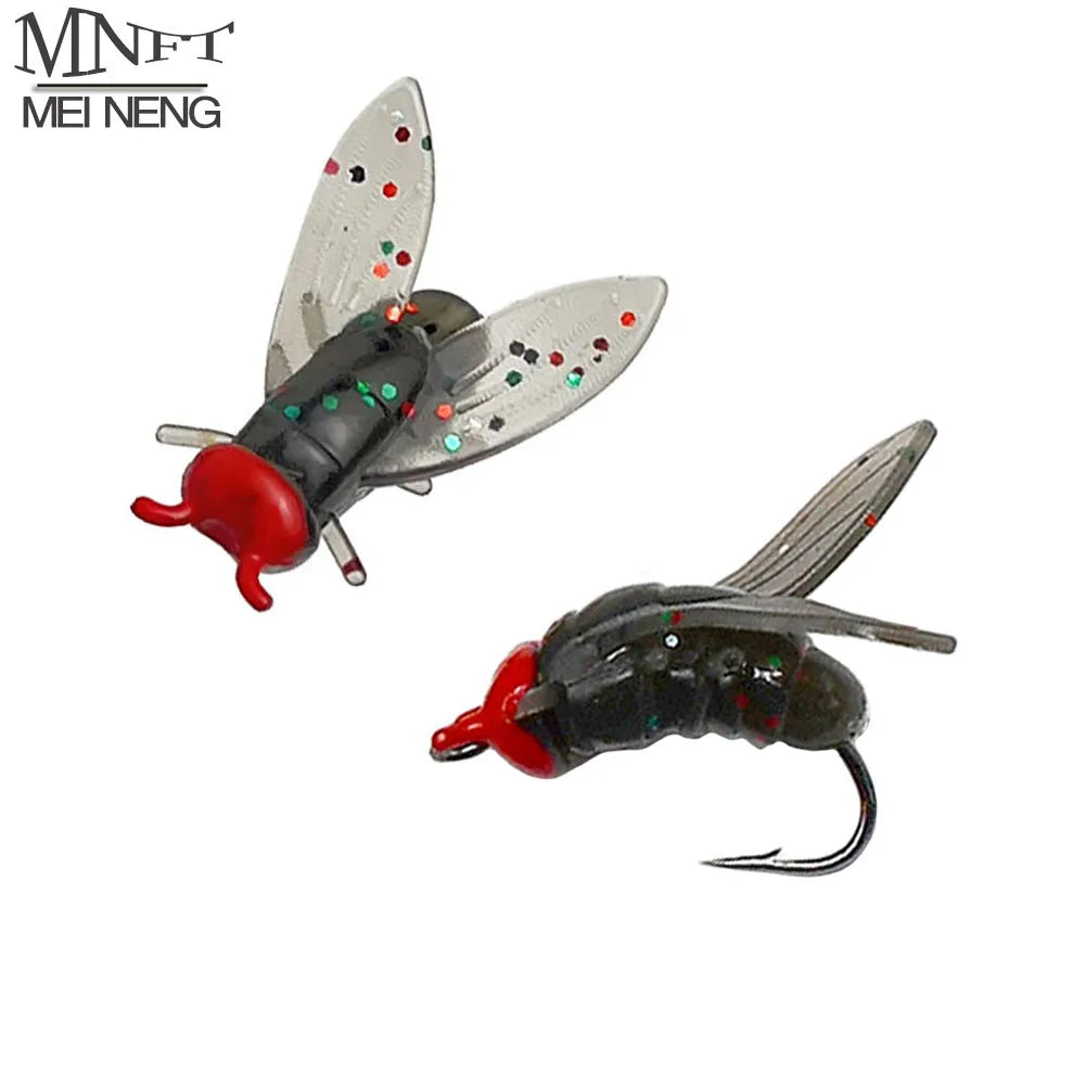 15PCS/Box Bionic Fly Fishing Bait For Salmon Trout Gear