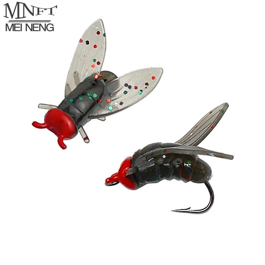 15PCS/Box Bionic Fly Fishing Bait For Salmon Trout Gear