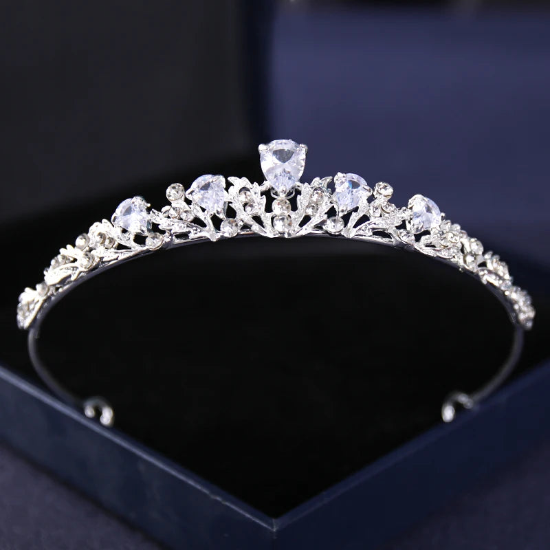 Silver Crysta Baroque Vintage Tiara - Top-Rated Wedding Hair Accessory for Brides & Pageants Silver 1