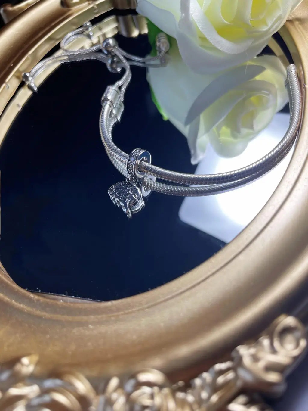 925 Sterling Silver Nurse Cross DIY Charms Beads Zircon