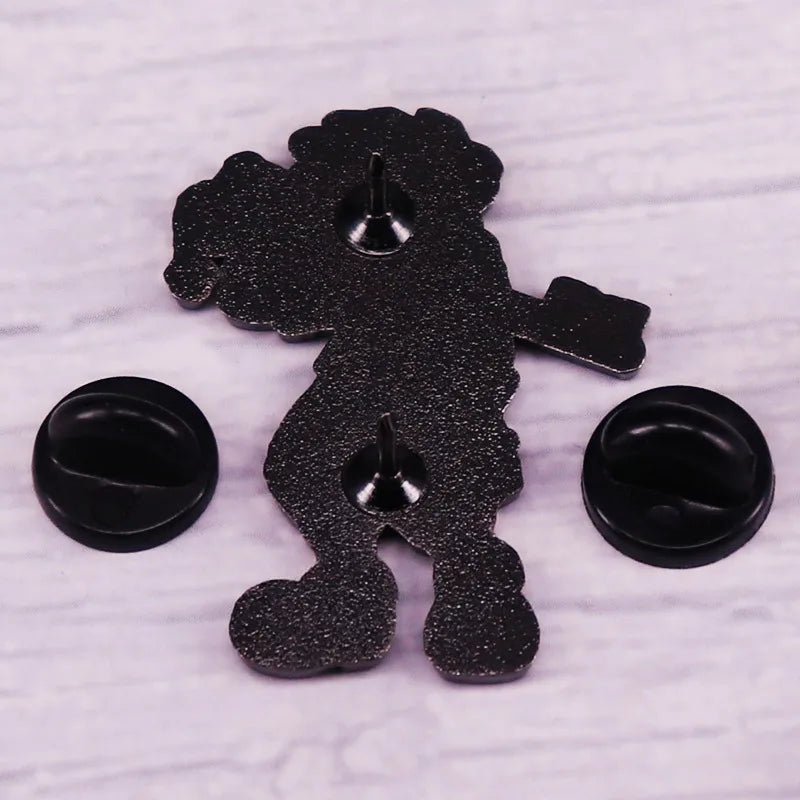 Disney Kingdom Hearts Animal Metal Lapel Pins for Backpacks and Fashion Accessories