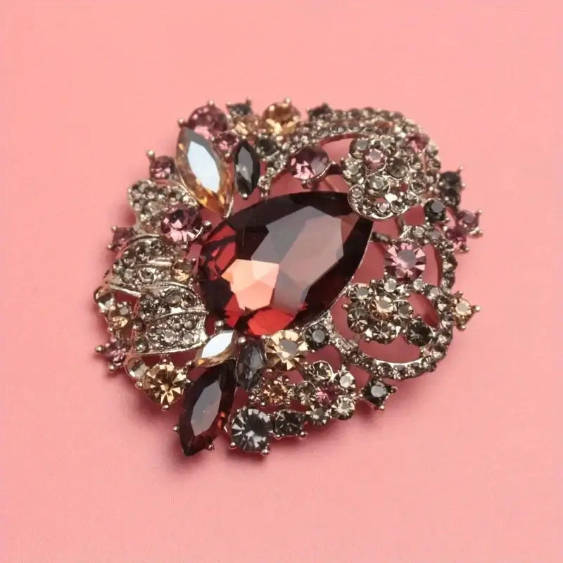 Bohemian Crystal Luxury Classic Rhinestone Brooch All Match B0-4-152