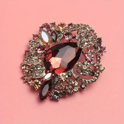 Bohemian Crystal Luxury Classic Rhinestone Brooch All Match B0-4-152