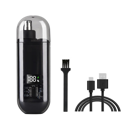 Versatile T9 USB Rechargeable Hair Clipper and Nasal Trimmer for Men