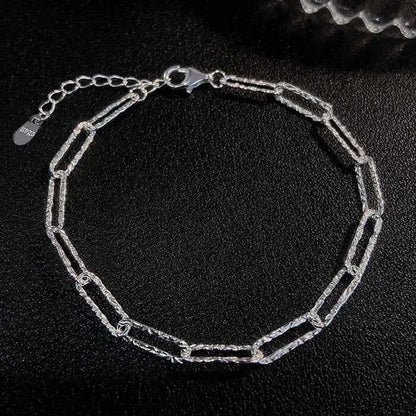 Sparkling Starry Summer Anklet Bracelet Necklace Jewelry Gift bracelet B silver