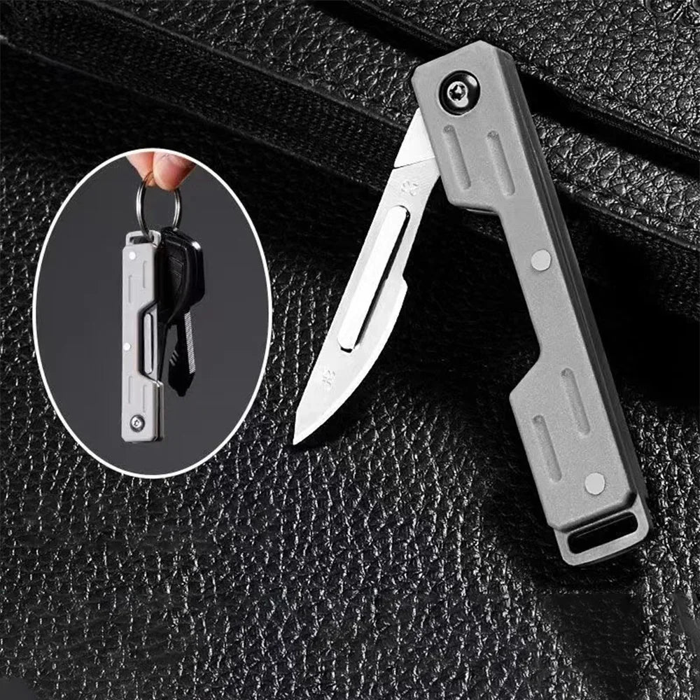 Plastic Handle Mini Performance Folding Mechanical Cost Scalpel Knife