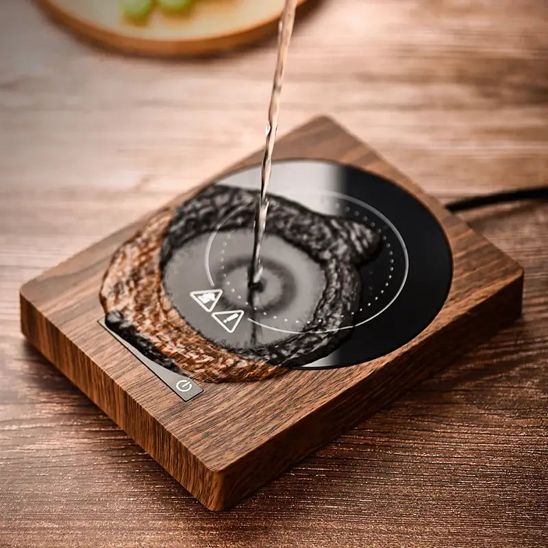 100°C Cup Heater Mug Warmer Automatic Hot Drink Coaster