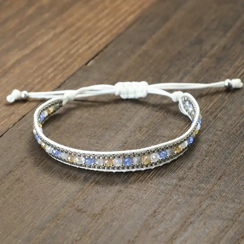 Bohemian Cord Chain Bracelet for Women - Beach Style Handmade Jewelry