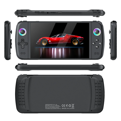 7 Inch Big Screen M27 Portable Retro Handheld Game Console 1024x600 Display Linux EmuElec Support Mini HDMI Over 20000 Games 3000mAh Battery Expandable To 256GB